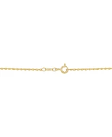 Honora Cultured Freshwater Pearl (9mm) and Diamond Accent Pendant 18" Necklace 14k Gold