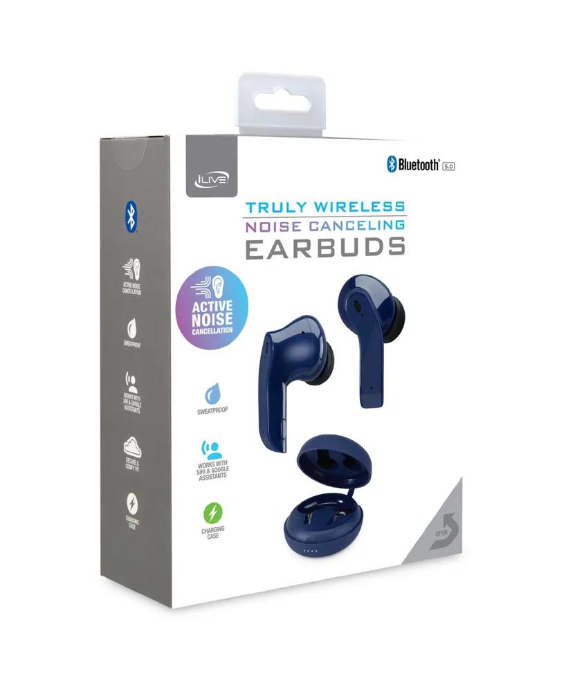 iLive Truly Wireless Earbuds with Active Noise Canceling, IAEBT600IND