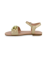 Marc Fisher Little Girls Open Toe Flat Sandals