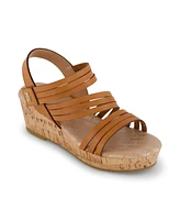 Dkny Little Girls Open Toe Wedge Sandals