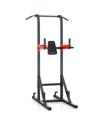 Costway Multi-function Power Tower Pull Up Bar Dip Stand Home Gym