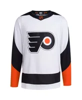 Men's adidas White Philadelphia Flyers Reverse Retro 2.0 Authentic Blank Jersey