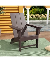 Modern Outdoor Folding Adirondack Chair