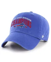 Men's '47 Brand Royal Buffalo Bills 2022 Afc East Division Champions Clean Up Adjustable Hat