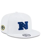 Men's New Era White Green Bay Packers Pro Bowl 9FIFTY Snapback Hat