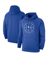 Men's Nike Royal Air Force Falcons Basketball Icon Club Fleece Pullover Hoodie