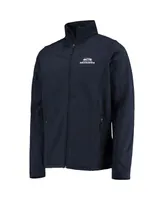 Men's Dunbrooke College Navy Seattle Seahawks Big and Tall Sonoma Softshell Full-Zip Jacket