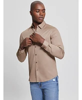 Guess Men's Luxe Stretch Long Sleeves Shirt