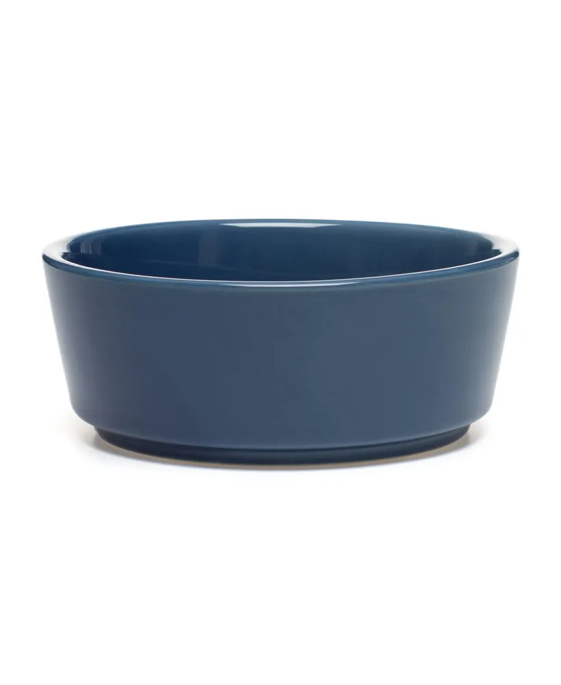 Dog Simple Solid Bowl Royal Blue - Medium