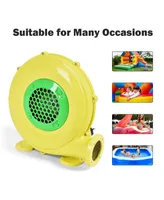 Costway Air Blower Pump Fan 480 Watt 0.6HP For Inflatable Bounce House Bouncy Castle