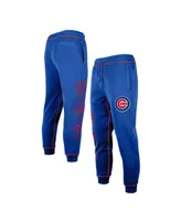 Men's New Era Royal Chicago Cubs Team Split Jogger Pants