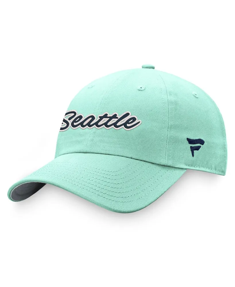 Women's Fanatics Light Blue Seattle Kraken Breakaway Adjustable Hat