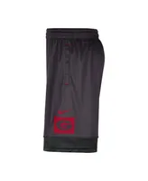 Men's Nike Charcoal Georgia Bulldogs Performance Fast Break Shorts