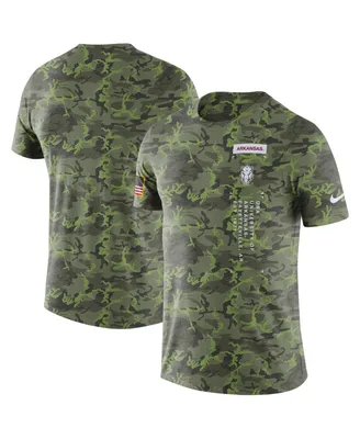 Men's Nike Camo Arkansas Razorbacks Military-Inspired T-shirt