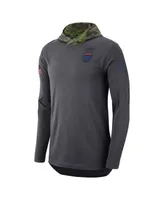 Men's Jordan Anthracite Florida Gators Military-Inspired Long Sleeve Hoodie T-shirt