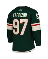 Men's adidas Kirill Kaprizov Green Minnesota Wild Authentic Pro Home Player Jersey