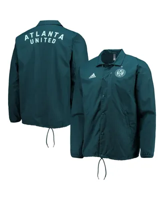 Men's adidas Green Atlanta United Fc Anthem Full-Snap Jacket