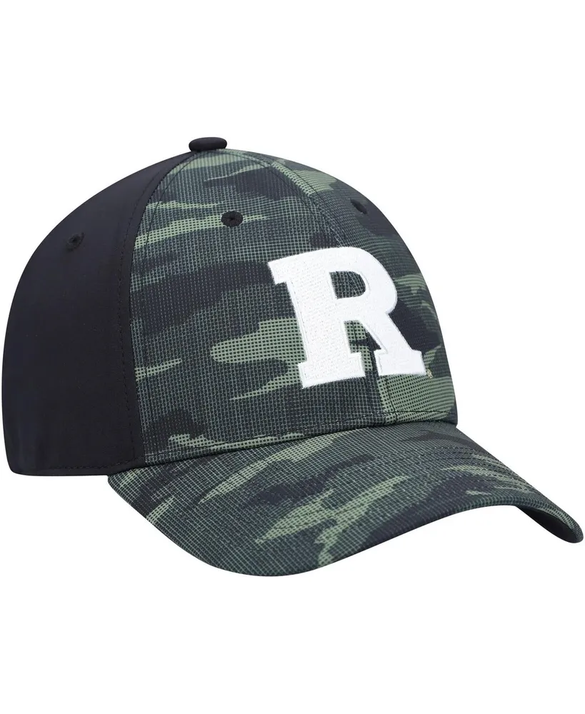 Men's adidas Camo Rutgers Scarlet Knights Military-Inspired Appreciation Flex Hat