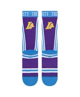 Men's Stance Light Blue Los Angeles Lakers 2021/22 City Edition Crew Socks