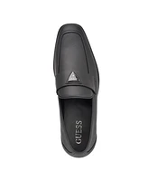 Guess Men's Hemmer Square Toe Slip On Dress Loafers