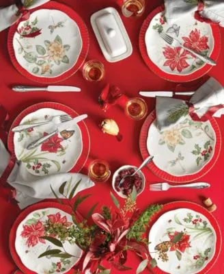 Lenox Butterfly Meadow Holiday Dinnerware Collection