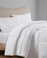 Home Design Lightweight Reversible Down Alternative Microfiber Comforter, King, Exclusively at Macy's