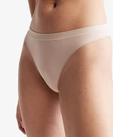 Calvin Klein Women's Bonded Flex Mid-Rise Thong Underwear QD3958