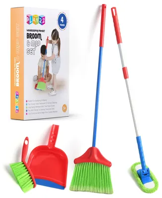 Play22 Kids Cleaning Set Includes Broom, Mop, Brush Dust Pan
