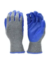 G & F Products Latex Dipped Work Gloves, 10 Pairs