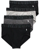 Polo Ralph Lauren Men's 4-Pack Classic Stretch Briefs