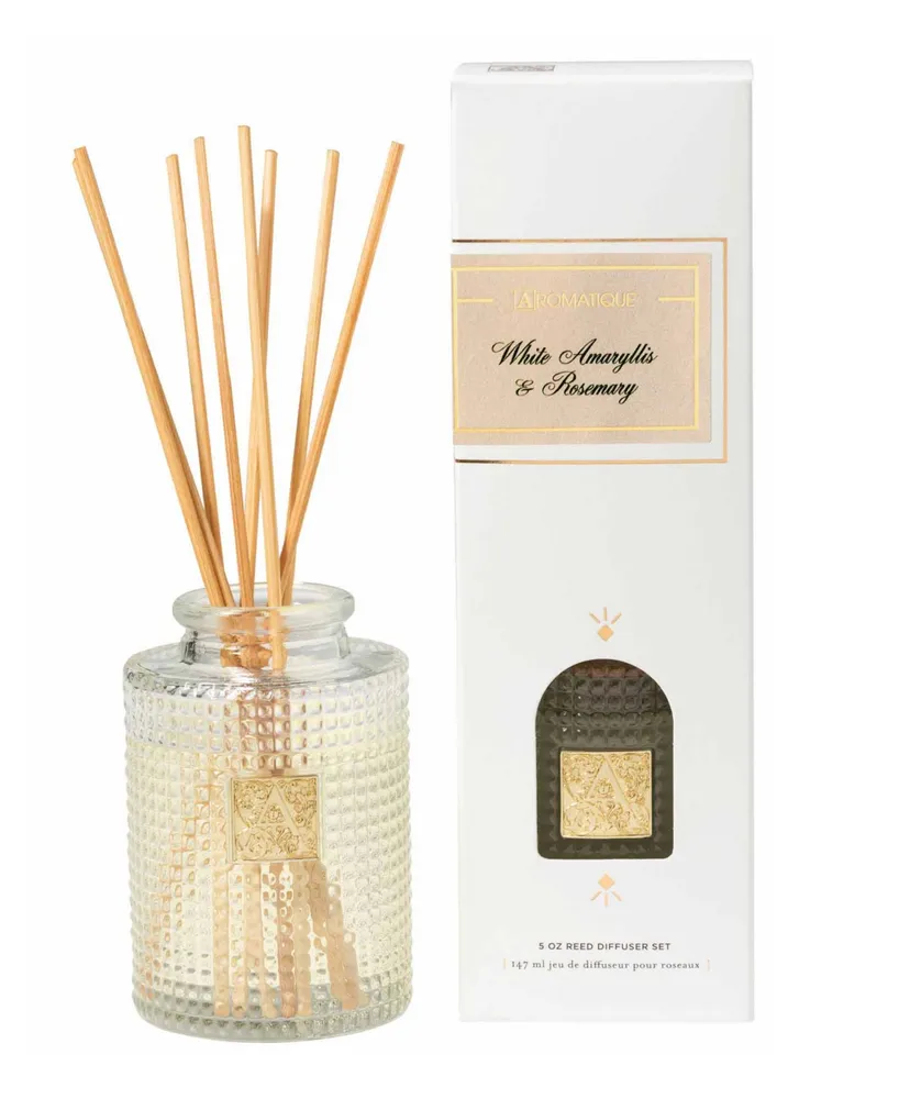 Aromatique White Amaryllis and Rosemary Reed Diffuser