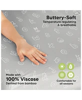 KeaBabies 2-Pack Mini Crib Sheets, Pack and Play Sheets Fitted, N Organic Fitted Sheet Cover