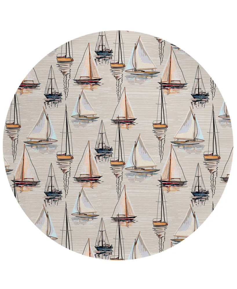 Dalyn Harbor HA8 8' x Round Area Rug