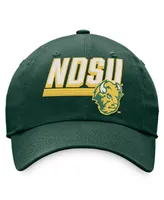 Men's Top of the World Green Ndsu Bison Slice Adjustable Hat