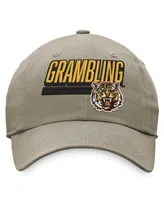 Men's Top of the World Khaki Grambling Tigers Slice Adjustable Hat