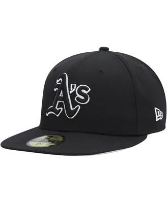 New Era Los Angeles Rams Black B-Dub 59FIFTY Fitted Hat