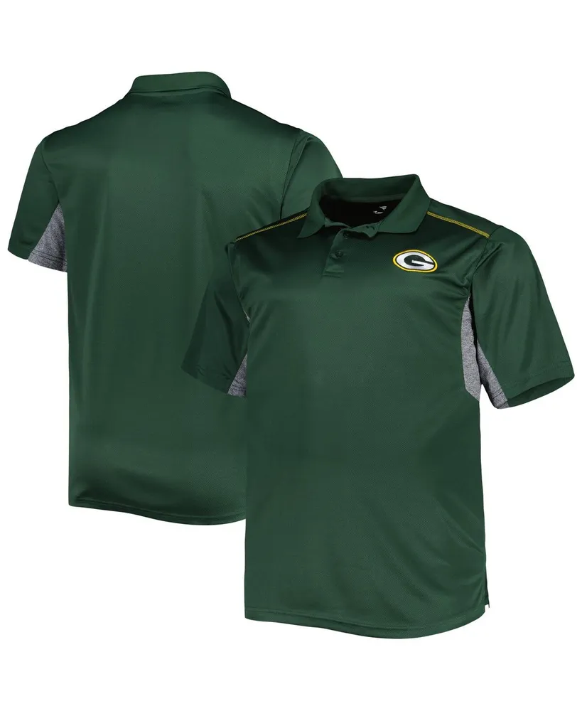 Men's Green Bay Packers Big and Tall Team Color Polo Shirt