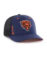 Men's '47 Brand Navy Chicago Bears Pixelation Trophy Flex Hat