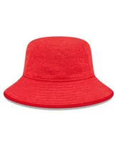 Men's New Era Heather Red Tampa Bay Buccaneers Bucket Hat