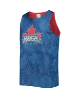 Men's Foco Blue, Red Toronto Rock Reversible Mesh Tank Top