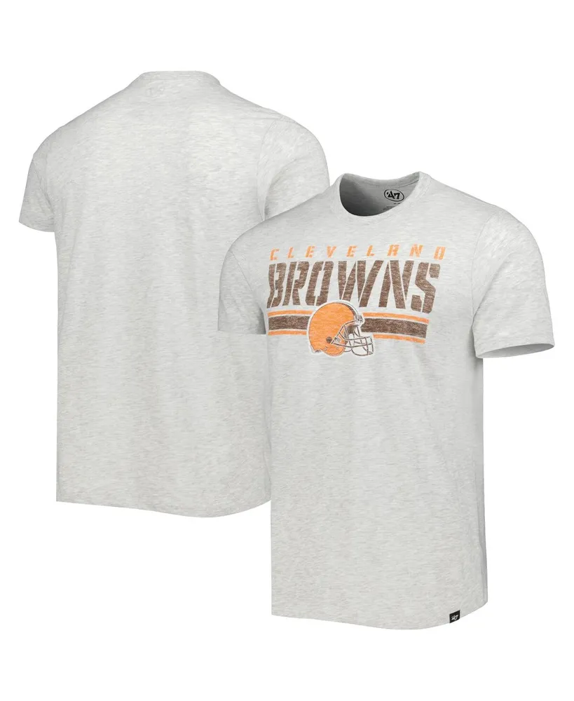 Cleveland Browns Nike Primary Logo T-Shirt - Heathered Gray