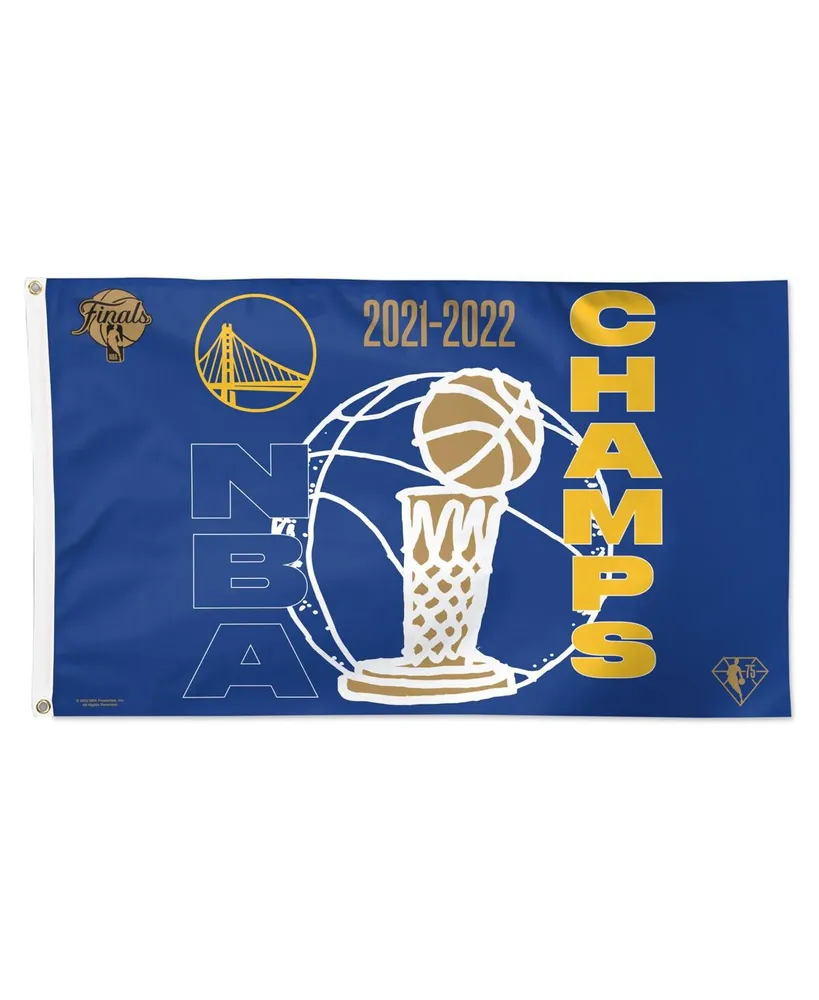 Wincraft Golden State Warriors 2022 Nba Finals Champions 3' X 5' One-Sided Deluxe Flag