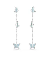 Swarovski Crystal Butterfly Lilia Drop Earrings