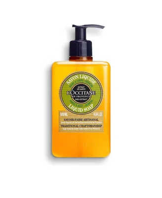 L'Occitane Shea Butter Liquid Hand Soap Enriched with Organic Verbena 16.90 fl oz