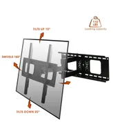 MegaMounts Full Motion Wall Mount for 32- Inch Displays