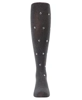 MeMoi Girls Shimmering Star-Gazer Opaque Tights