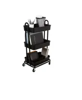 Organize it All Tier Rolling Multifunctional Storage Cart