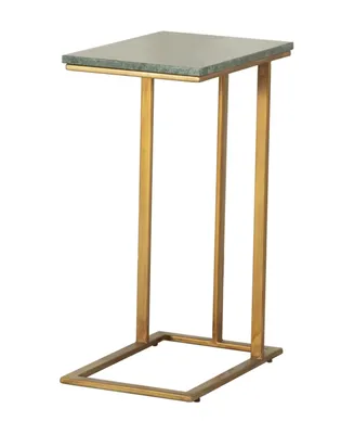 Coaster Home Furnishings Accent Table with Marble Top - Green, Antique