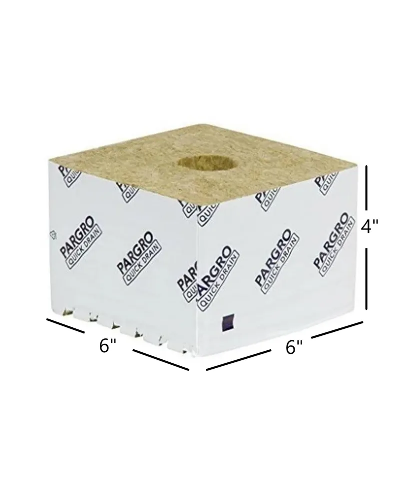 Pargro Grodan Quick Drain Jumbo Gro-Block w/ Hole - 1 Block