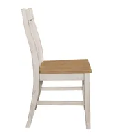 Coaster Home Furnishings Kirby Set Of 2 Slat Back Side Chair